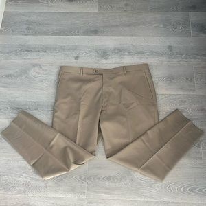 Men’s Awearness tan dress pants by Kenneth Cole